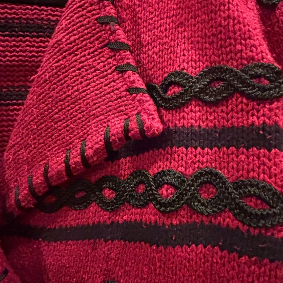 VINTAGE SILK LUXURY SWEATER JACKET - Picture 4 of 12